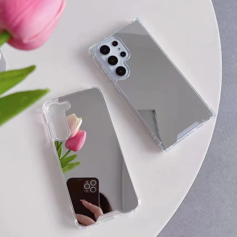 Samsung Galaxy A55 - Cover per Telefono a Specchio per
