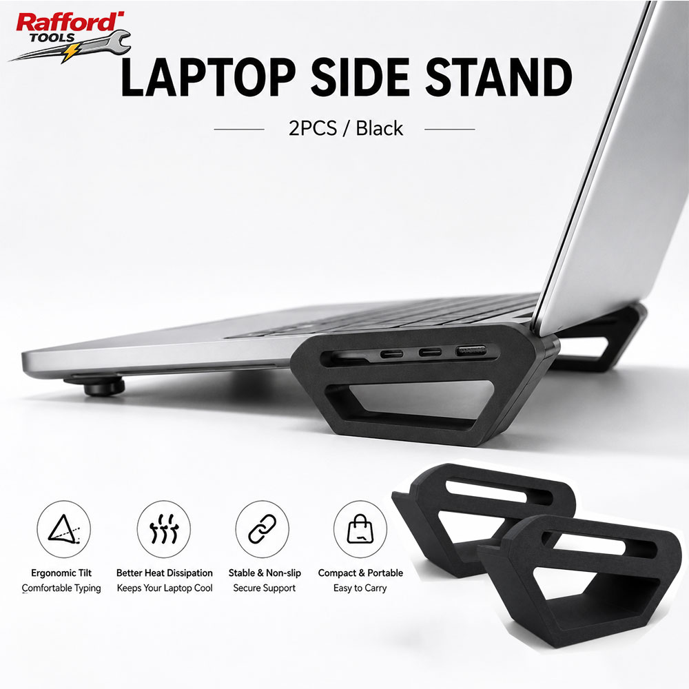 Tablet Lap Desk - Supporto Laterale per Laptop Rafford, Rialzo
