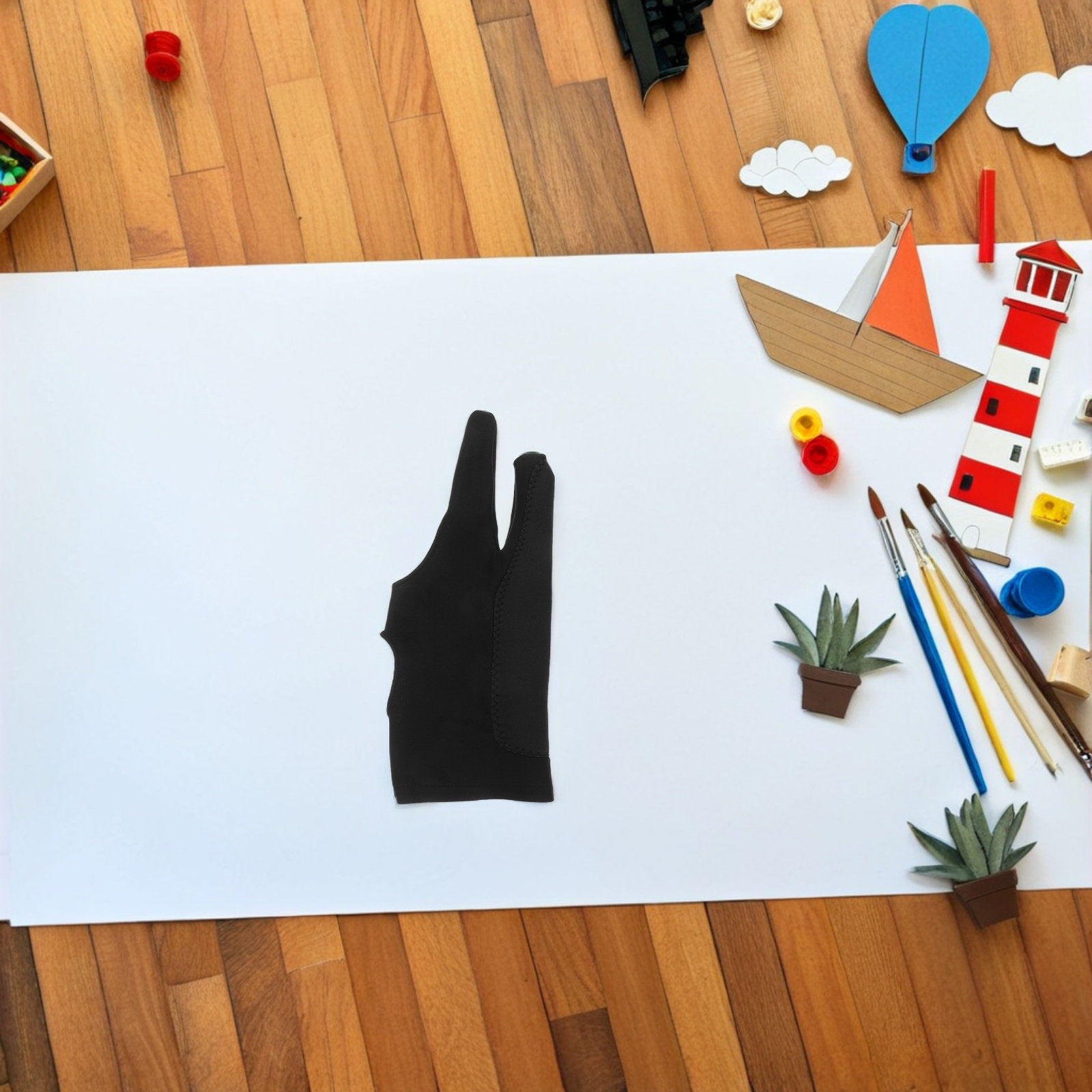 1 paio di guanti da disegno a  - Drawing Glove Artist recensione e prezzo